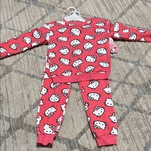 Hello Kitty Pink Girls' Long Sleeve set